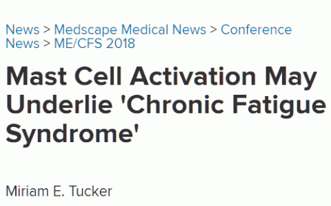 Mast Cell Activation May Underlie CFS